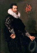 Frans Hals Portrait of Paulus van Beresteyn oil painting on canvas